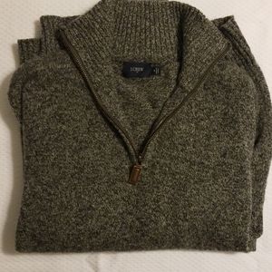 J. Crew grey marl sweater